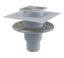 Трап для душа Alcaplast APV2324 с решеткой Хром