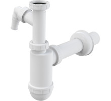 Сифон для раковины Alcaplast A43P Белый