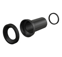 Выпускной патрубок для унитаза Alcaplast M902 Черный
