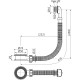 Сифон для раковины Alcaplast A328B Белый