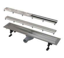 Душевой лоток Alcaplast Fit and Go AG071401550 (APZ13-DOUBLE9-550) с двухсторонней решеткой