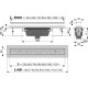 Душевой лоток Alcaplast Low APZ111-750L с решеткой Хром