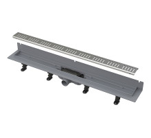 Душевой лоток Alcaplast Wall APZ30-750M с решеткой Хром