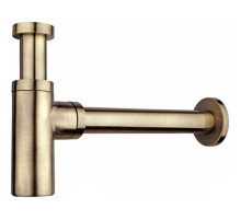 Сифон для раковины CeramaLux RD016 Бронза