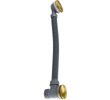 Слив-перелив WasserKRAFT Aisch A203 click-clack Золото матовое