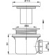 Сифон для душевого поддона RGW A48 36241100-10 Хром