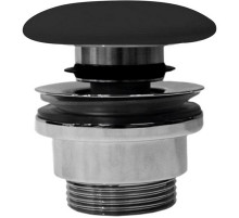 Донный клапан GSI PVC26 Click-Clack Черный матовый