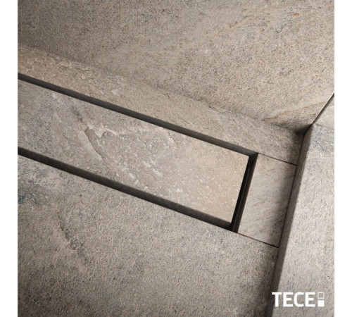 Душевой лоток Tece Drainline 100 651000 с решеткой Хром