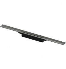 Душевой лоток Tece Drainprofile 100 671001 с решеткой PVD Brushed Black Chrome