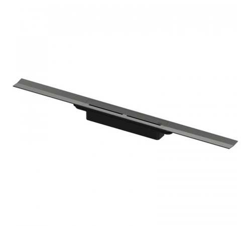 Душевой лоток Tece Drainprofile 100 671001 с решеткой PVD Brushed Black Chrome