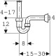 Сифон для раковины Geberit 151.100.11.1 Белый