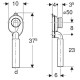 Сифон для писсуара Geberit 152.951.11.1 Белый