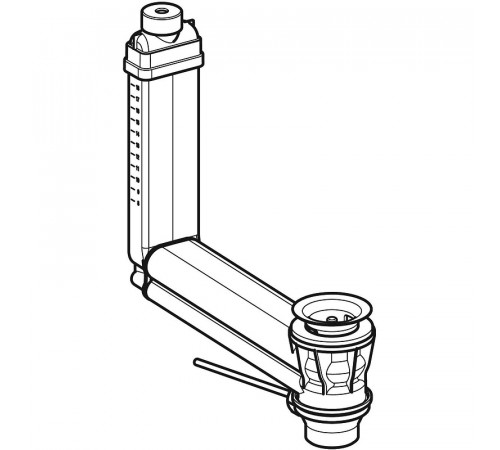 Сифон для раковины Geberit 152.018.00.1 Хром