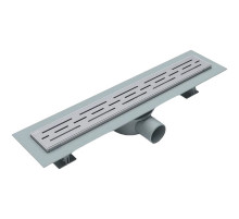 Душевой лоток Esbano Eco 70 E-RAIN-70MC ESTRECORAIN70MC с решеткой Хром матовый
