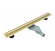 Душевой лоток Esbano Slim 60 S-SIDE-60SG ESTRSLMSIDE60SG с решеткой Золото матовое