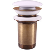 Донный клапан Rav Slezak MD0485SM click-clack Бронза