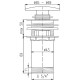 Донный клапан Rav Slezak MD0484CMAT click-clack Черный матовый