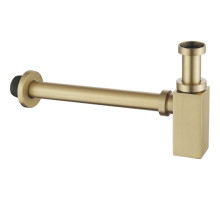 Сифон для раковины Abber AF0031G Золото матовое