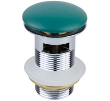 Донный клапан Bronze de Luxe 1001/1G click-clack Зеленый
