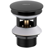 Донный клапан Aquatek AQ6002MB click-clack Черный матовый