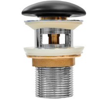 Донный клапан Iddis Optima Home OPHBM0Wi88 click-clack Черный матовый