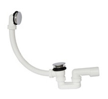 Слив-перелив PlastBrno EVK0150 Хром Белый