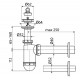 Сифон для раковины Koller Pool R40LC Белый