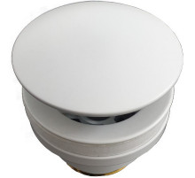 Донный клапан Paffoni ZSCA050BO click-clack Белый матовый