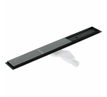 Душевой лоток Deante 80 KOS_N08D с Черной матовой решеткой / под плитку