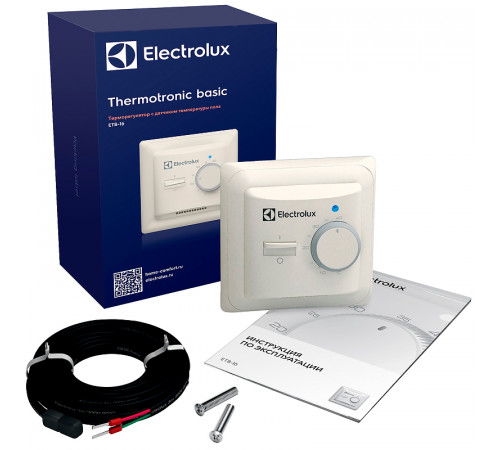 Терморегулятор Electrolux Thermotronic Basic ETB-16 НС-1013675 Слоновая кость