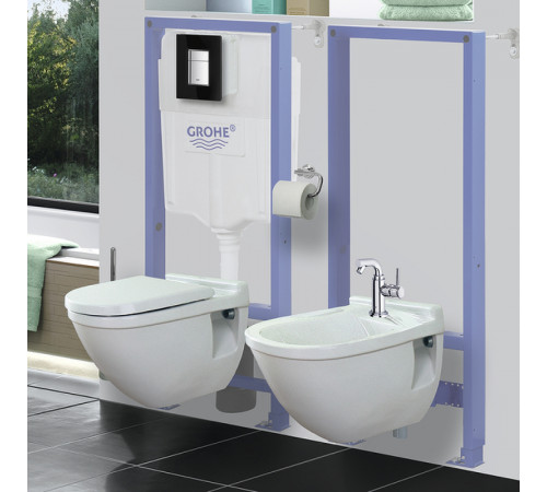 Инсталляция Grohe Rapid SL 38553001 для биде Синяя