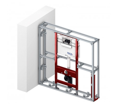 Инсталляция Tece Profil 9300302 для подвесного унитаза без кнопки смыва