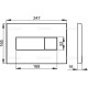 Инсталляция Alcaplast Sadromodul AM101/1120-3:1 RU M371-0001 для унитаза с клавишей смыва Хром глянец