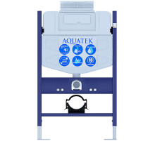 Инсталляция Aquatek INS-0000018 для унитаза без клавиши смыва
