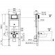 Инсталляция Olive's M48010 для унитаза без клавиши смыва