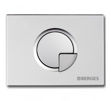 Клавиша смыва Berges Novum R2 040022 Хром матовый