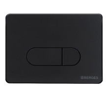 Клавиша смыва Berges Novum D5 040035 Черный матовый