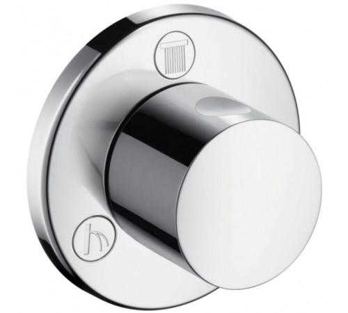 Переключатель потоков Hansgrohe Quattro Trio S 15932000 Хром