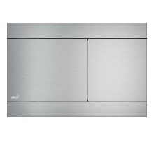 Клавиша смыва Alcaplast Flat Alunox FUN Матовый металл