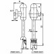 Смывное устройство для писсуара Ideal Standard B6928AA Хром