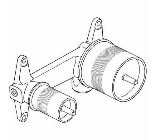 Скрытая часть для смесителя Ideal Standard Built-in A5948NU Бронза