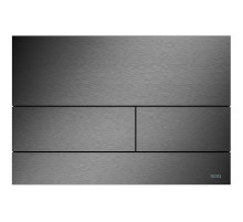 Клавиша смыва Tece Square II 9240846 (9240836) для унитаза PVD Brushed Black Chrome