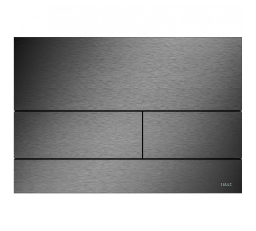 Клавиша смыва Tece Square II 9240846 (9240836) для унитаза PVD Brushed Black Chrome