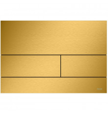 Клавиша смыва Tece Square II 9240847 (9240838) для унитаза PVD Brushed Gold Optic