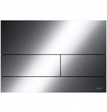 Клавиша смыва Tece Square II 9240837 для унитаза PVD Polished Black Chrome