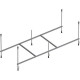 Каркас для ванны AM.PM Like 150x70 W80A-150-070W-R Серый