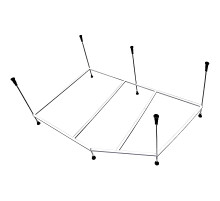Каркас для ванны AM.PM Like 170x110 L W80A-170L110W-R Серый