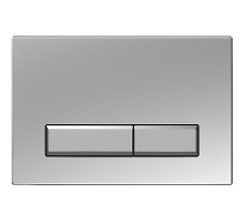 Клавиша смыва Aquatek Slim KDI-0000024 Хром матовый