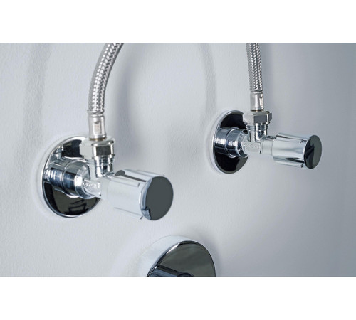 Вентиль запорный Grohe 22037000 угловой Хром