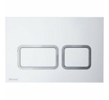 Клавиша смыва Ravak Twin Flat X01739 Сатин